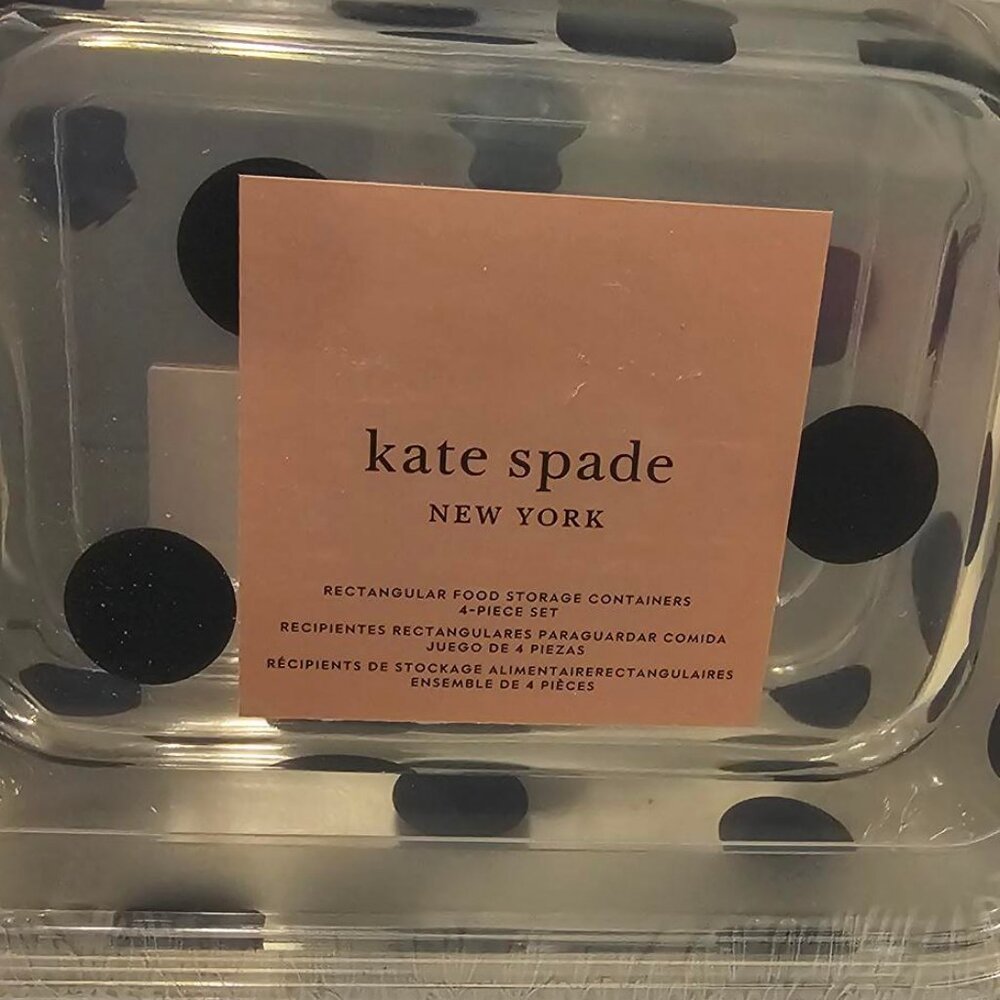 COPY - Kate Spade food storage containers